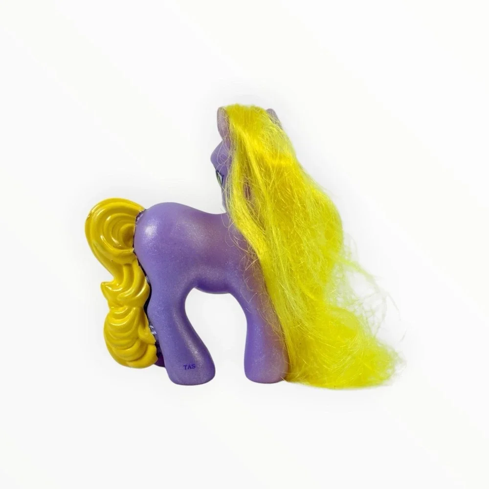 My Little Pony MLP Triple Treat G3 2004 Purple Pink Yellow Candy Ice Cream Cooki